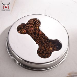 Bol <span class=keywords><strong>de</strong></span> nourriture lente durable en acier inoxydable personnalisé Double face utiliser des collations plateau <span class=keywords><strong>de</strong></span> nourriture bol <span class=keywords><strong>de</strong></span> collation pour chats chiens prévention rapide - Product Image 6