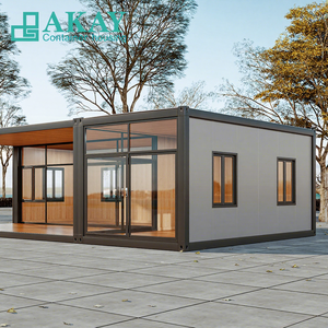 Maison en conteneur à installation rapide Bâtiment d'hébergement temporaire Maisons en conteneur pliables Maison modulaire portable - Product Image 1