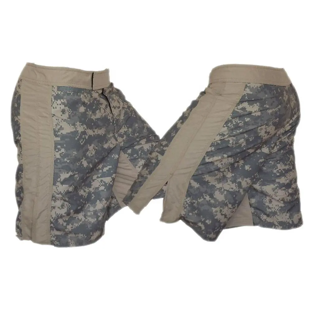 Camo Jiu Jitsu Clothes Custom Print MMA Grappling Shorts