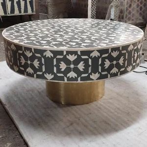 Factory Directly Mother of Pearl Inlay <b>Table</b> OEM Design Customize Handmade Decor Home Furniture From Vietnam Factory Directly - Product Image 5