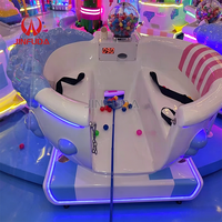 Nouveau design 2026 : Jeu interactif de tir rotatif à 16 joueurs sur le thème de la bataille aquatique, avec jets d'eau, pour attractions de fête foraine en extérieur