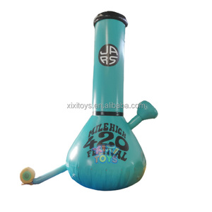 Ballons gonflables géants personnalisés de 13 pieds de haut en forme de bong à eau, modèles de tubes à <span class=keywords><strong>fumer</strong></span> gonflables - Product Image 2