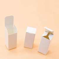 Boîte d'emballage personnalisée pour produits de beauté, boîte en papier pour lotion et huile essentielle, boîte pliante avec estampage à chaud or et argent, boîte en papier pour soins de la peau