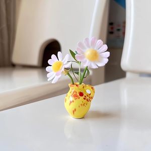 Mini Jarrones Magnéticos, Jarrones para Flores Pequeños y Lindos, Nuevos Imanes de Cerámica para Refrigerador 2025, Jarrón de Flores de Cerámica 3D Divertido para Refrigerador - Product Image 2