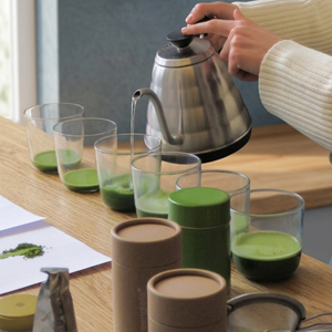 Matcha en Polvo Orgánico Natural Premium, 50g, en Bolsa, Caja, Botella y Vaso, Té Saludable para Adelgazar - Product Image 1