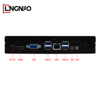Mini PC Processeur Intel Celeron Quad Core Disque dur 1 To Affichage HD intégré - Ordinateur de bureau industriel à faible consommation d'énergie