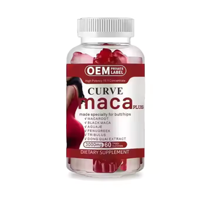 Gummies ODM pour l'amélioration des fessiers, bonbons moelleux riches en Maca pour la croissance des muscles fessiers, le raffermissement et la fermeté, 60 gummies, marque privée - Product Image 2