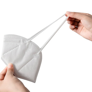 Masker Respirator Sekali Pakai 5 Lapis Bersertifikat CE <span class=keywords><strong>FFP2</strong></span>, Masker Pelindung Debu Non-Woven - Product Image 3