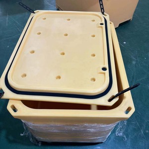 Dureza Plástico Congelado <span class=keywords><strong>Mariscos</strong></span> Transporte Fish Tub Food Custom PE Aislado Tanque Almacenamiento Pescado Aislado Cooler - Product Image 6
