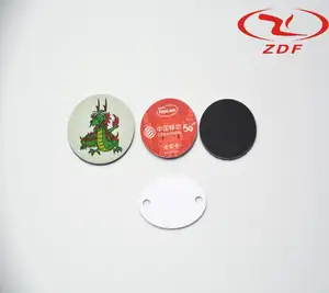 Individueller 120 × 120 mm wasserdichter NFC-Epoxidhalter Google Play Geschenk-Überprüfungsertikett