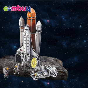 الفضاء EPS ورقة لعبة أطفال بناء مكعب متعة ثلاثية الأبعاد اللغز - Product Image 5