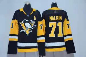 Pittsburgh Penguins large size Hockey Team Canada American football jersey youth football uniform - Product Image 2