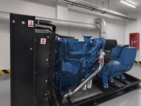 Groupes électrogènes diesel à châssis ouvert Yuchai de 100 ou 200 kW