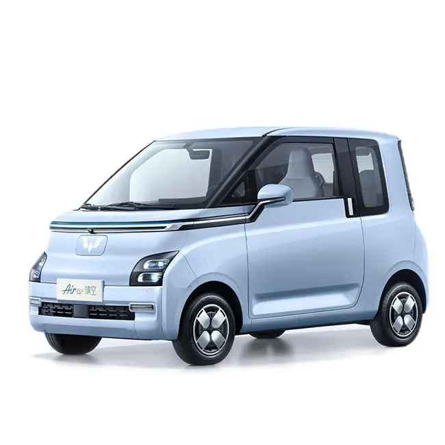 2023 mobil kecil bekas dijual wuling Hongguang AIR EV langit jernih 3 pintu 2 kursi kendaraan energi baru
