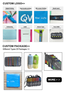 Serviette de sport en microfibre personnalisée, serviette de voyage, serviette de sport pour l'extérieur, super absorbante, serviette de sport pour la salle de sport - Product Image 6