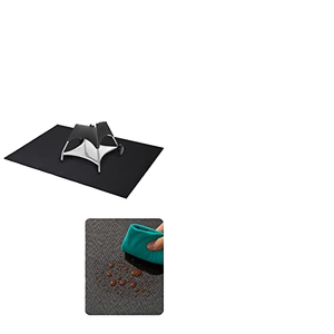 Revêtement de <span class=keywords><strong>four</strong></span> antiadhésif noir réutilisable Matériau en <span class=keywords><strong>bois</strong></span> Tapis de barbecue Couverture résistante <span class=keywords><strong>à</strong></span> la chaleur pour <span class=keywords><strong>accessoires</strong></span> de cuisine - Product Image 4