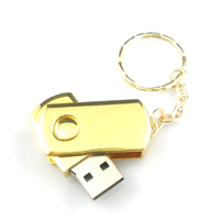 Flashdisk Metal Promosi 64gb 256gb 128gb USB 3.0 16gb Gantungan Kunci Metal Logo Custom USB Pendrive