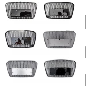 Grille avant de Style RS5 pour <span class=keywords><strong>Audi</strong></span> A5 <span class=keywords><strong>S5</strong></span> B8.5 grille en nid d'abeille maille de lifting calandre de pare-chocs avant 2012 2013 2014 <span class=keywords><strong>2015</strong></span> 2016 - Product Image 6