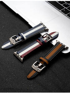 <span class=keywords><strong>สาย</strong></span>นาฬิกา Apple Watch, <span class=keywords><strong>สาย</strong></span>หนังไมโครไฟเบอร์สองโทนสีสำหรับเป<span class=keywords><strong>ล</strong></span>ี่ยนสายรัดแนวสปอร์ตสำหรับ iWatch Series 11 SE ultra - Product Image 3