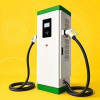Estación de Carga Rápida DC para Complejos de Apartamentos, Cargador de Vehículos Eléctricos de 80kW, Tipo Piso, Público, OCPP 1.6J, Suministro de Fábrica WrightCharge
