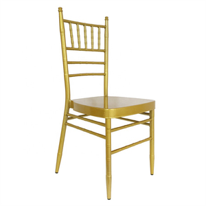 Luxury Restaurant Furniture Chiavari Metal Tiffany Hotel Wedding Event <b>Chairs</b> With Seat Pad - Product Image 5
