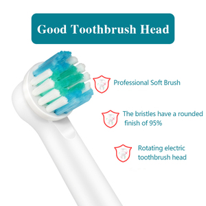Testine per <span class=keywords><strong>spazzolino</strong></span> <span class=keywords><strong>elettrico</strong></span> per adulti con testine per spazzolini da <span class=keywords><strong>denti</strong></span> elettrici rotanti spazzolini elettrici - Product Image 4