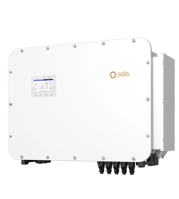 125kw Solis Solarator Three Phase on Grid Energy Solar Inverter With High Voltage Battery Support