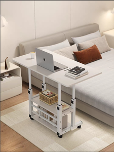 Meubles de <span class=keywords><strong>bureau</strong></span> à domicile portables petits espaces canapé chambre chevet apprendre jouer jeu <span class=keywords><strong>bureau</strong></span> <span class=keywords><strong>sur</strong></span> roues mobile avec KC-T0896 de rangement - Product Image 3