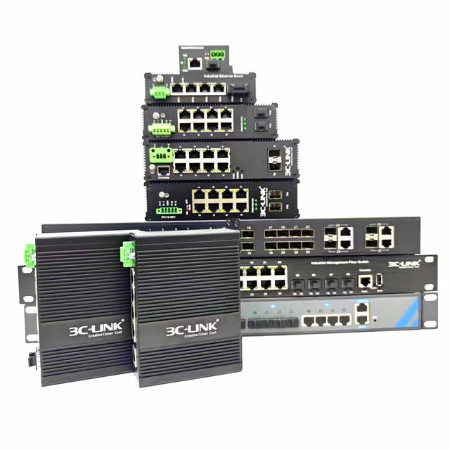4 Port POE Switch_4 * POE + 2 * Optical Switch 48V Industrial Ethernet Switch