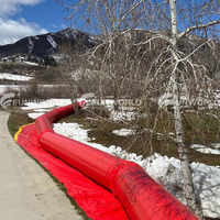 Barrières anti-inondation gonflables de qualité supérieure, tube anti-inondation étanche à l'air, à utiliser pour la protection contre les inondations