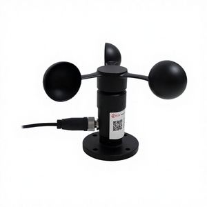YIGU YGC-FS1 Capteur de vitesse du vent pour grue, anémomètre à 3 coupelles ABS, sortie 5V DC RS485, instrument de mesure pour station météo - Product Image 2