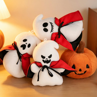Mainan Boneka Halloween Baru Dekorasi Hantu Pabrik Labu Mini dari Mesin Cakar