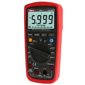 UNI-T UT139E มัลติมิเตอร์ดิจิตอลอัจฉริยะ  แบบ True RMS วัดแรงดันไฟฟ้ากระแสสลับ 600V  ช่วงการวัดอัตโนมัติ ระดับมืออาชีพ - Product Image 3
