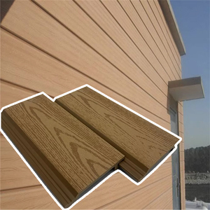 Panel de Pared WPC con Aspecto de Madera, Resistente al Agua y al Fuego, de Alta Resistencia y Durabilidad, Diseño Moderno, Revestimiento de Madera Compuesta Ligero para Exteriores - Product Image 1