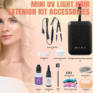 Kit de Lámpara UV Mini con Logotipo Personalizado OEM, <span class=keywords><strong>Luz</strong></span> <span class=keywords><strong>Ultravioleta</strong></span> Impermeable <span class=keywords><strong>para</strong></span> Herramientas de Extensiones de Cabello, Set de Entrenamiento Profesional - Product Image 3