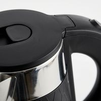 Bouilloire électrique en acier inoxydable 304, 0,8 L, 600 W, portable, avec contrôle de la température et design sans fil