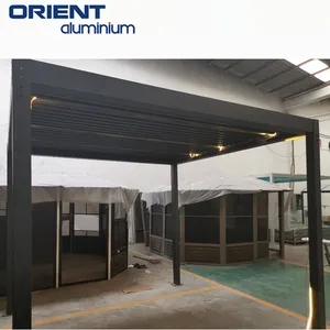 Chinese Pergola Supplier Outdoor Garden Waterproof Pergola Gazebo Aluminium 3x3m Gazebo Aluminium 5x6 Modern Gazebo 3x3 Manual