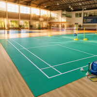 Tapis de badminton, revêtement de sol pour badminton en salle, tapis de badminton en PVC, revêtement de sol sportif