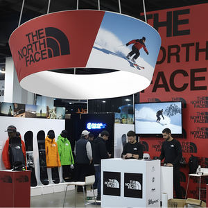 Bannière de plafond à quatre côtés Airvon, cadre d'affichage promotionnel en tissu souple pour l'exposition lors des événements et des conventions - Product Image 2