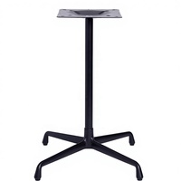 Pieds de table en alliage d'aluminium résistant à la rouille pour l'extérieur, pieds coniques en métal, supports de table en aluminium