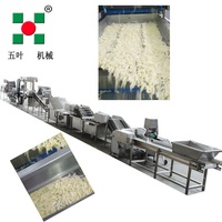 Industriële Bevroren Frietproductielijn Frietmachine Met Chips Die Machine Snijder Wassen Afvoer