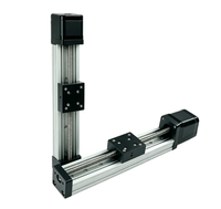 Módulo de Guía Lineal CNC de Precisión Khmos G8 con Tornillo de Bolas, Carrera de 400 mm, Actuador Lineal de 0.03 mm, Rodamiento de Aluminio para Robótica de Recogida y Colocación