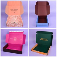Cajas de Cartón Corrugado Impermeables Personalizadas para Empaque de Cosméticos y Ropa, Cajas de Envío Ecológicas para Pequeñas Empresas