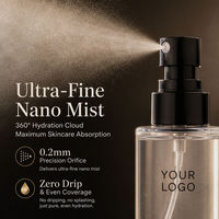 Flacon pulvérisateur à fine brume personnalisé en PET, atomiseur de toner, 120 ml, 150 ml, 200 ml, 250 ml, emballage cosmétique pour soins de la peau