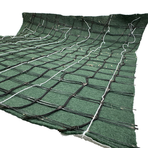 Tapis de renfort de protection des pentes Couverture de contrôle de l'érosion Géotextile Protection de remblai Noix de coco Jute Géotextile - Product Image 1