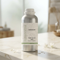 Huile Essentielle de Géranium Rose en Gros pour Diffuseur d'Aromathérapie, Soin Capillaire, Fraîche, 100% Pure, Extrait de Plante Naturelle, Tous Types de Peau |   OEM