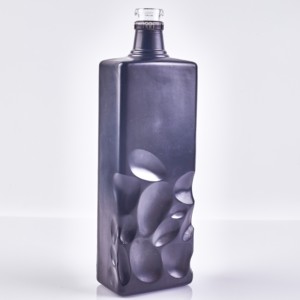 Botol Minuman Keras Whiskey Kaca Segel Datar Unik Kreatif Grosir Pabrik, Hot Stamping, Kapasitas Dapat Disesuaikan untuk Minuman - Product Image 5