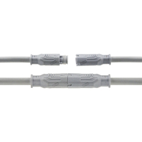 M12 Quick Connect Elektrokabel anschlüsse 12-V-Netzteil mit SR für LED-Beleuchtung Kupfer kontakt material