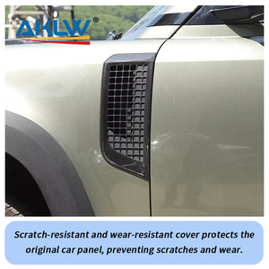 Cho 2020 2025 Land Rover Defender đúng sợi carbon xe bên ngoài phụ kiện bên Fender khung trang trí - Product Image 6