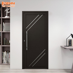 Porte <span class=keywords><strong>de</strong></span> <span class=keywords><strong>salle</strong></span> <span class=keywords><strong>de</strong></span> <span class=keywords><strong>bain</strong></span> intérieure en verre et bois avec cadres à vendre - Product Image 5